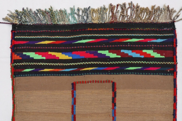 Vintage Baluch kilim from Afghanistan. 135x80 cms - Image 3