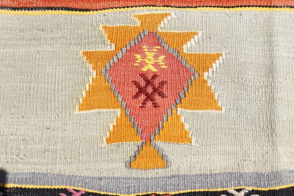 Kilim vintage de Sivas, Turquía. 205x143 cms - Imagen 3