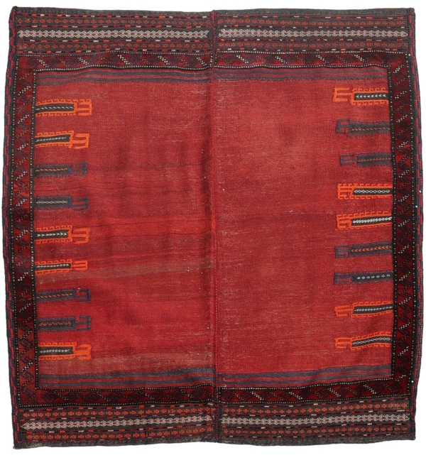 Kilim semi-antiguo Baluch, Afganistán. 156x146 cms - Imagen 2