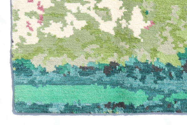 “Mihrab” rug from Nepal. 250x200 cms - Image 5