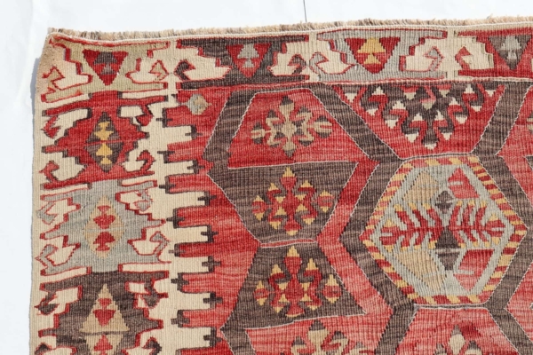 Semi antique Marash kilim from Turkey. 167x100 cms - Image 2