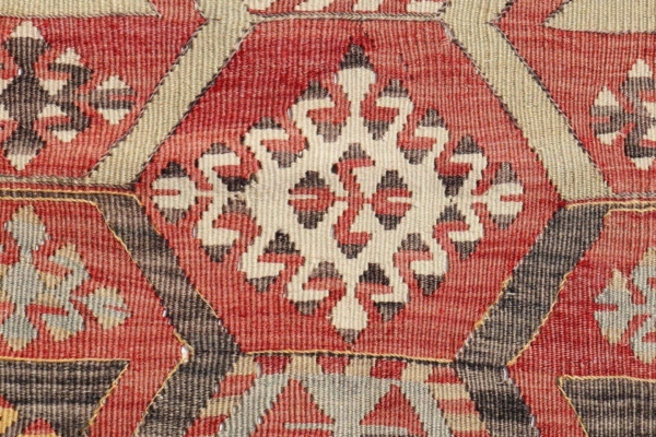 Semi antique Marash kilim from Turkey. 167x100 cms - Image 4