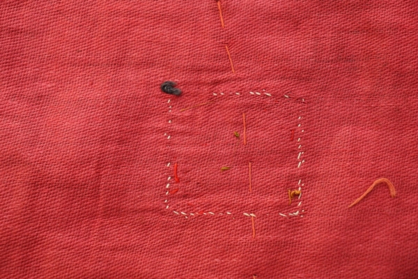 Antique Serkhat Baluch textile from Afghanistan. 160x25 cms (without tassels) - Image 5