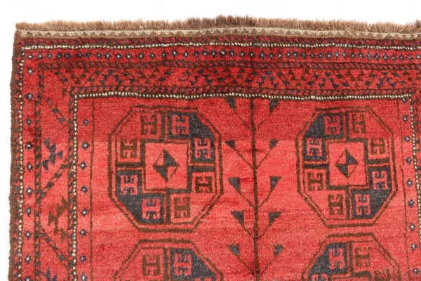 Semi antique Baluch rug from Afghanistan. 236x114 cms - Image 3