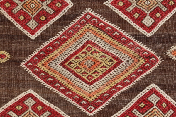 Semi-antique Sivrihisar kilim from Turkey. 163x115 cms - Image 5