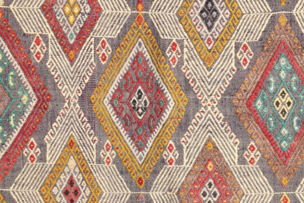 Vintage Obruk kilim from Turkey. 152x133 cms - Image 4