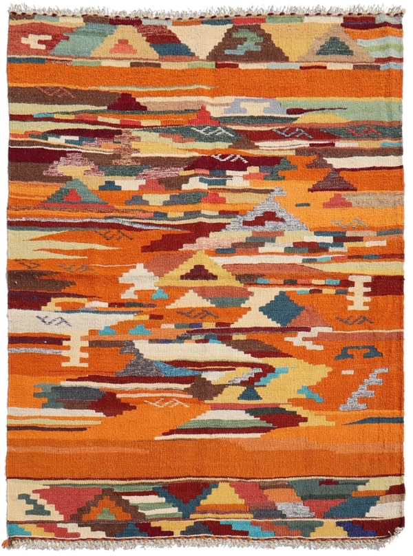 Kilim Qashqai, Irán. 171x127 cms