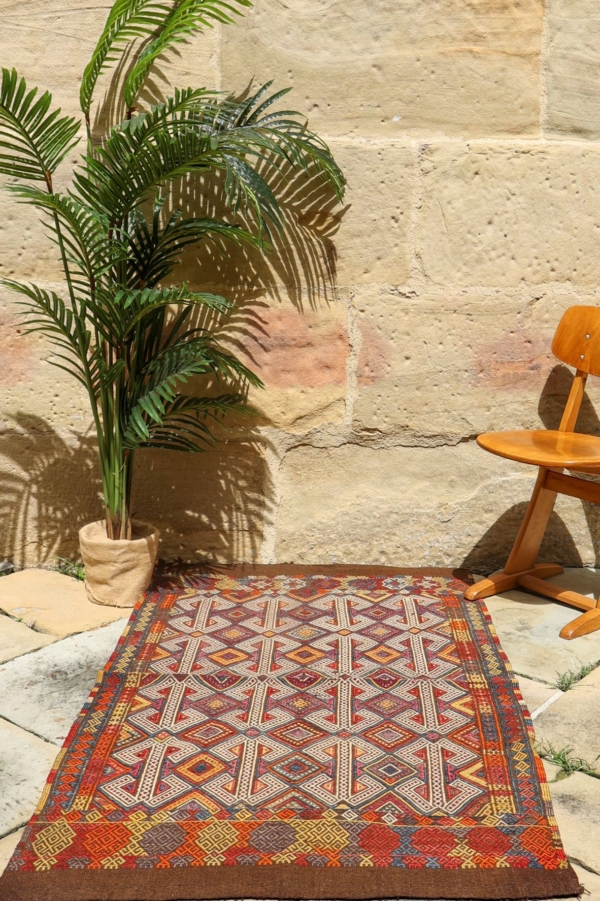 Antique Kuccuklu kilim from Turkey. 154x91 cms