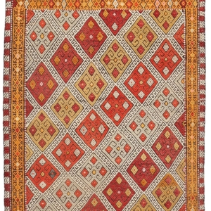 Kilim semi antiguo de Sivrihisar, Turquía. 143x96 cms.