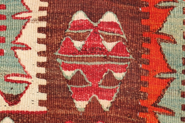 Semi-antique Detse kilim from Turkey. 137x103 cms - Image 5