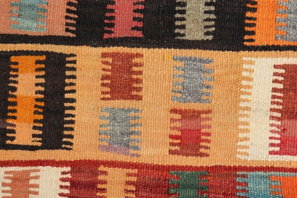 Kilim vintage Qashqai, Irán. 143x92 cms - Imagen 4