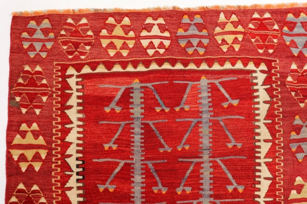 Semi-antique kilim from Turkey. 130x110 cms - Image 3