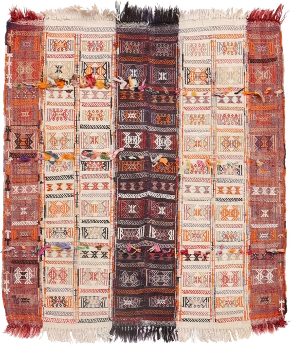Kilim semi antiguo, Turquía. 144x120 cms - Imagen 2