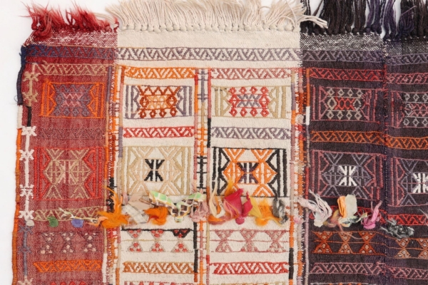 Kilim semi antiguo, Turquía. 144x120 cms - Imagen 3