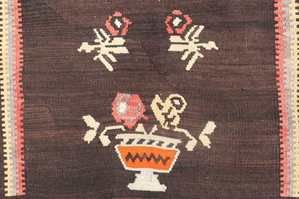 Kagizman semi-antique kilim from Turkey. 135x100 cms - Image 4