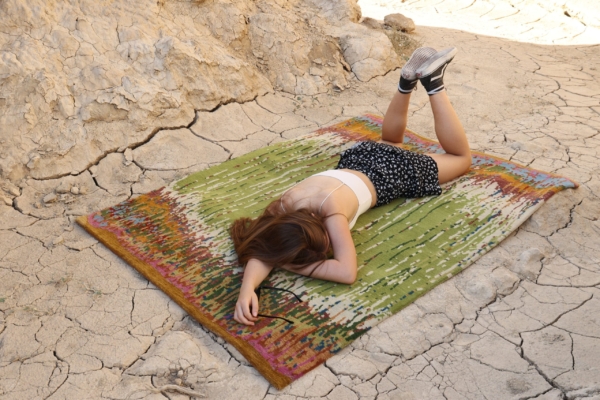 "Mumbai" rug from Nepal. (various sizes) - Image 2