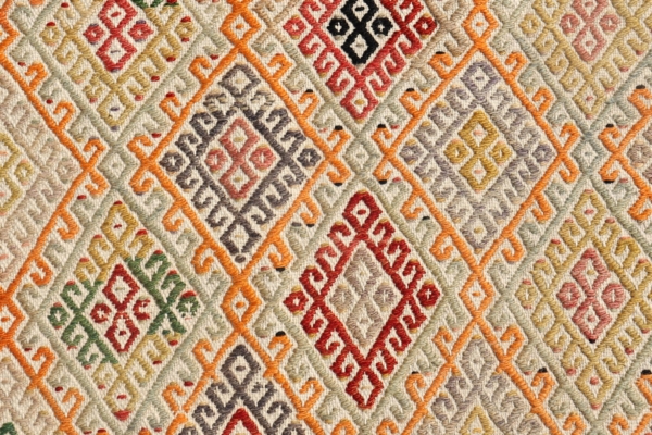 Kilim semi antiguo de Adana, Turquía. 118x96 cms - Imagen 3