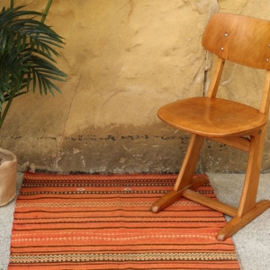Kilim semi antiguo Serkhat Baluch, Afganistán. 110x86 cms