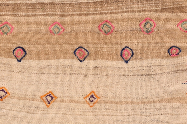 Semi-antique Qashqai kilim from Iran. 107x84 cms - Image 4