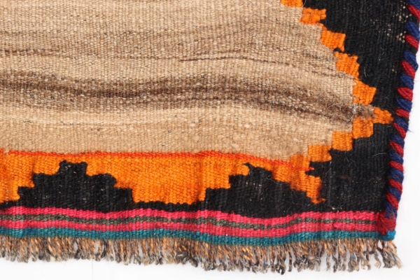 Semi-antique Qashqai kilim from Iran. 107x84 cms - Image 3