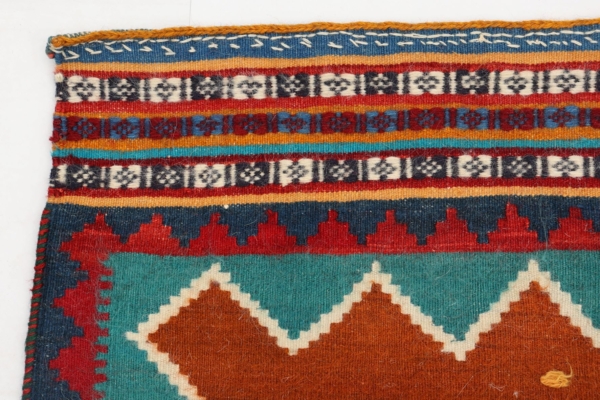Kilim vintage Qashqai, Irán. 124x74 cms - Imagen 4