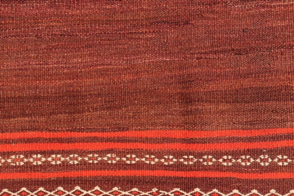 Vintage Serkhat Baluch kilim from Afghanistan. 110x103 cms - Image 4