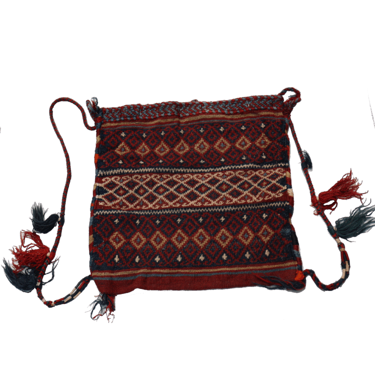 Bolsa Qashqai tribal de Irán mochjila persa