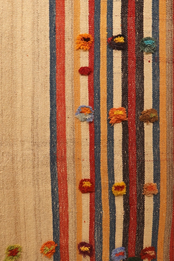Kilim vintage Qashqai, Irán. 262X142 cms - Imagen 8