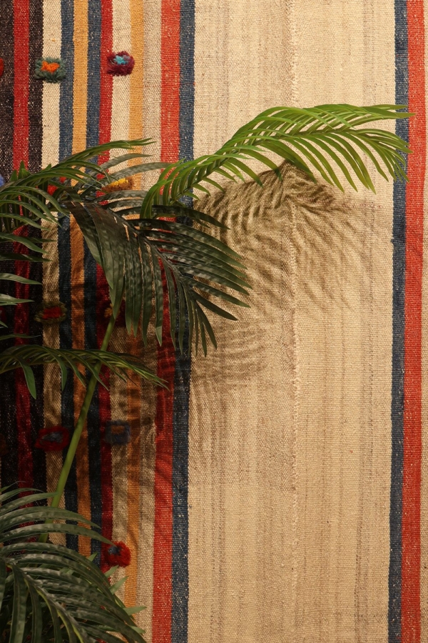 Kilim vintage Qashqai, Irán. 262X142 cms - Imagen 11
