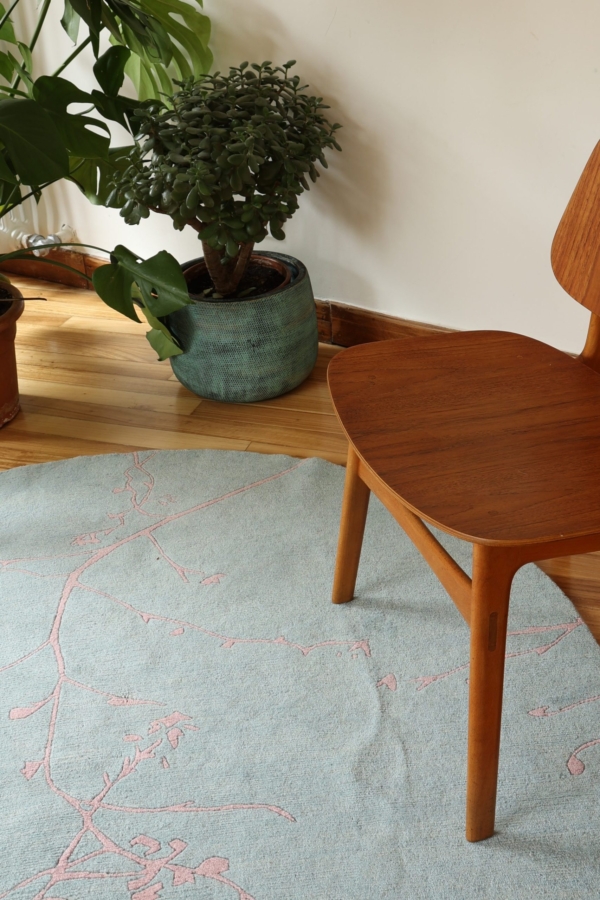 "Zen” rug from Nepal. 150 cms diameter. - Image 7