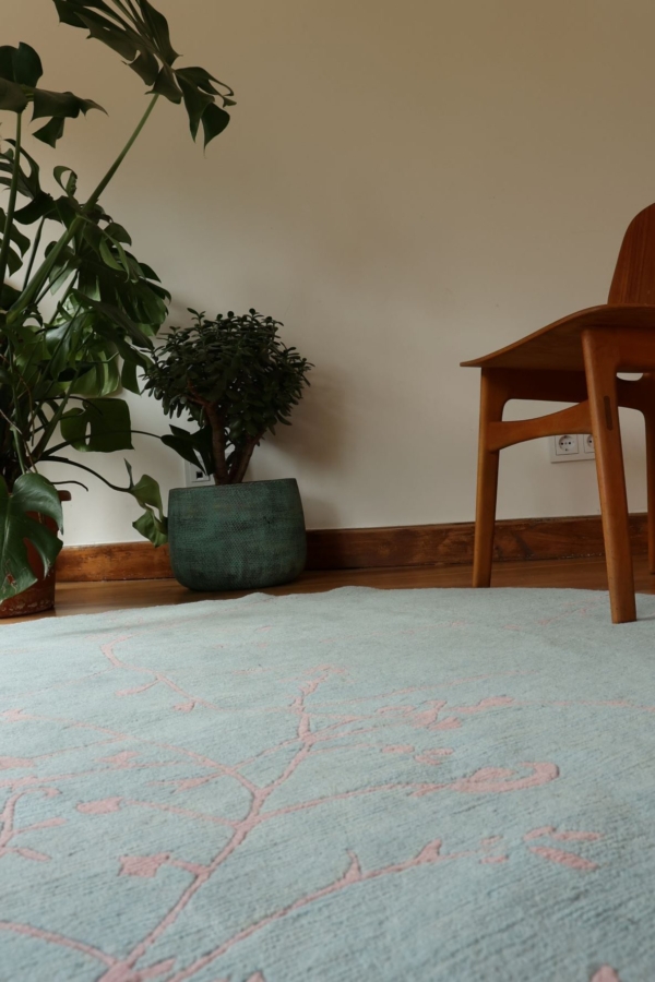 "Zen” rug from Nepal. 150 cms diameter. - Image 6