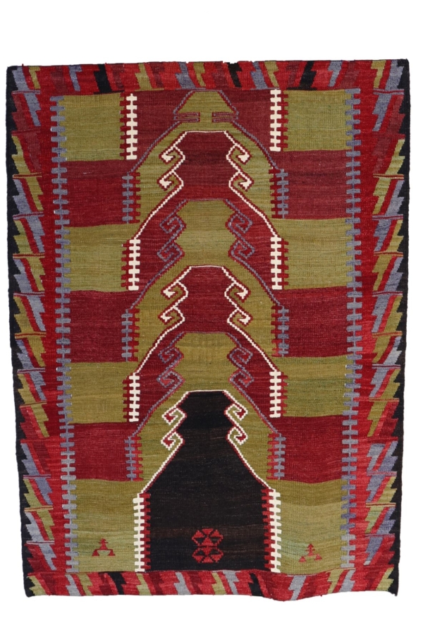 Kilim vintage de Emirdag, Turquía. 170x125 cms - Imagen 2
