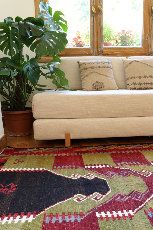 Kilim vintage de Emirdag, Turquía. 170x125 cms - Imagen 7