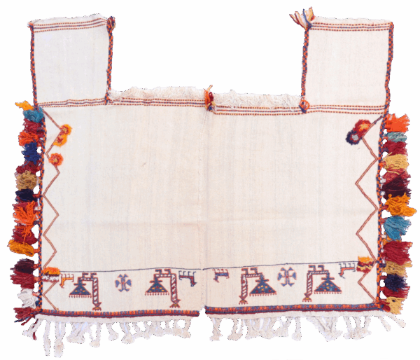 Manta vintage Qashqai para caballo, Irán. 135x100 cms
