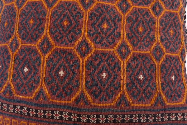Antique Aimaq Baluch bag or chanteh from Afghanistan. 63x61 cms - Image 6