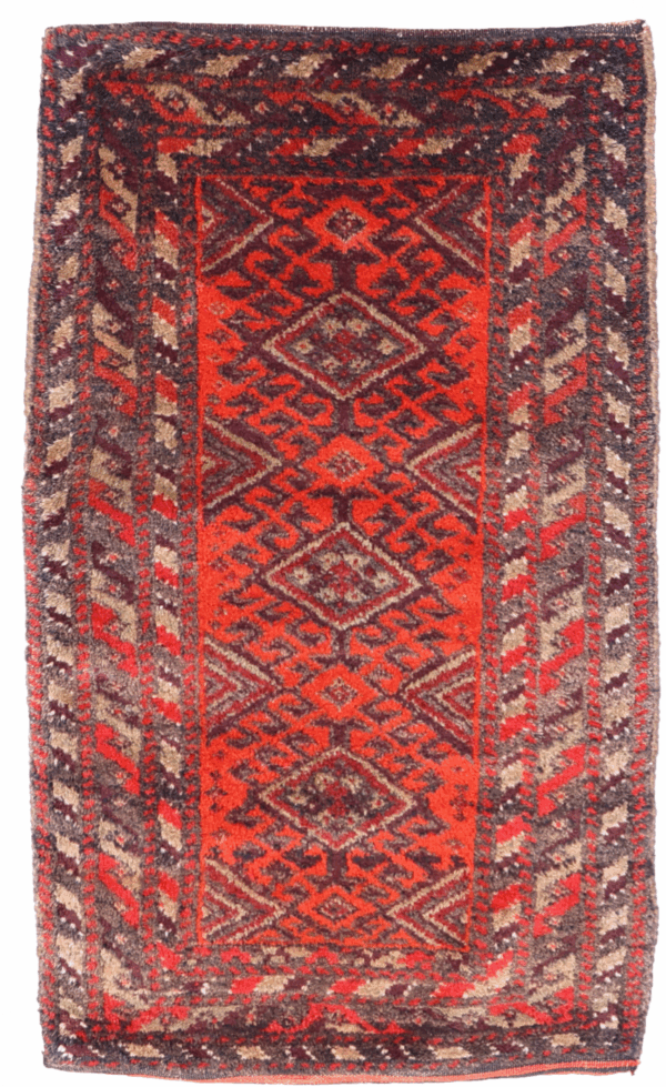 Semi-antique Serkhat Baluch from Afghanistan. 90x50 cms