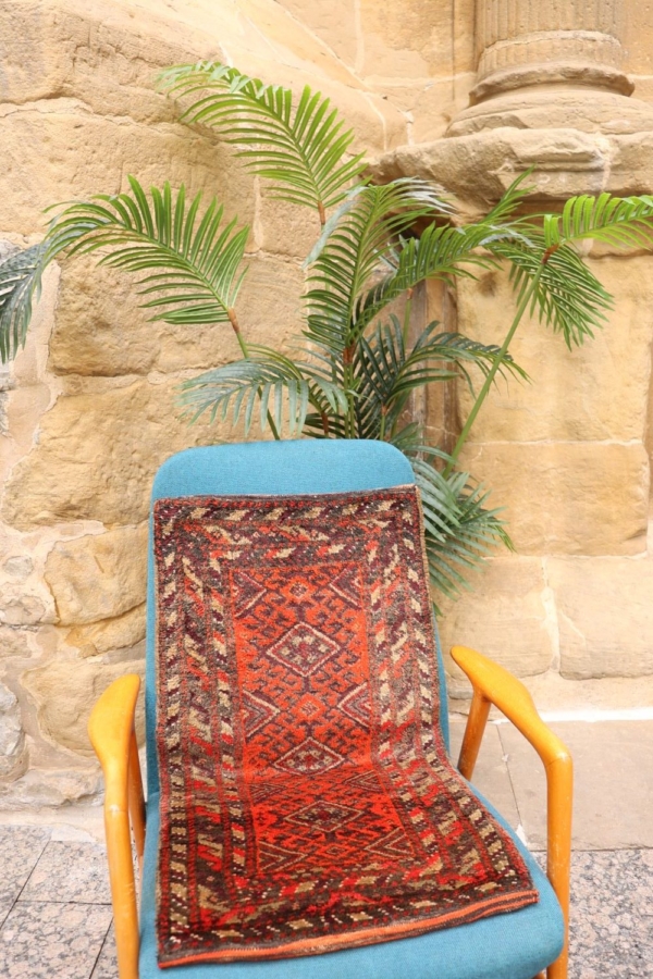 Semi-antique Serkhat Baluch from Afghanistan. 90x50 cms - Image 2