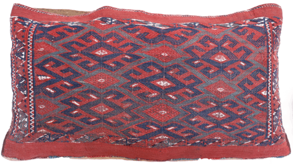Antique Yomut Turkman torba from . 44x75 cms