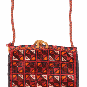 Bolsa o chanteh Qashqai semi antigua, Irán. 43x25 cms