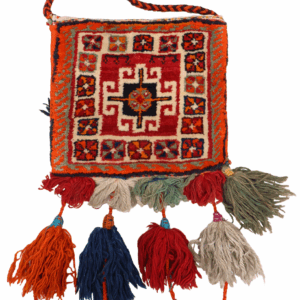 Bolso o chantah vintage Qashqai, Irán. 31x28 cms