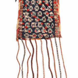 Bolsa o chanteh Qashqai semi antigua, Irán. 39x29 cms