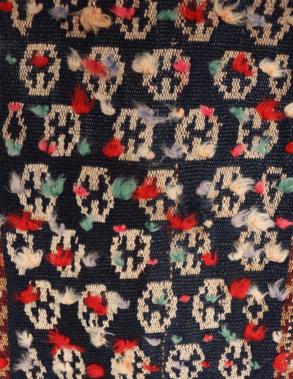 Bolsa o chanteh Qashqai semi antigua, Irán. 39x29 cms - Imagen 3
