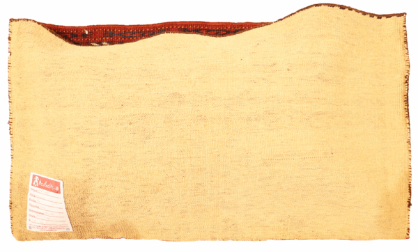Bolsa torba o pushti antigua turkmana, Afghanistán. 45x87 cms - Imagen 3