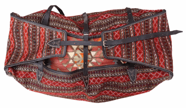 New Qashqai mafrash or suitcase from Iran. 46x112x48 cms - Image 5