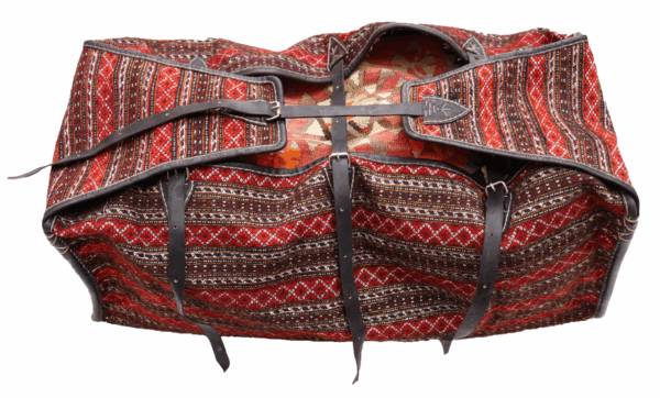 New Qashqai mafrash or suitcase from Iran. 46x112x48 cms - Image 8