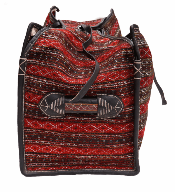 Qashqai mafrash or suitcase from Iran. 46x112x46 cms - Image 4