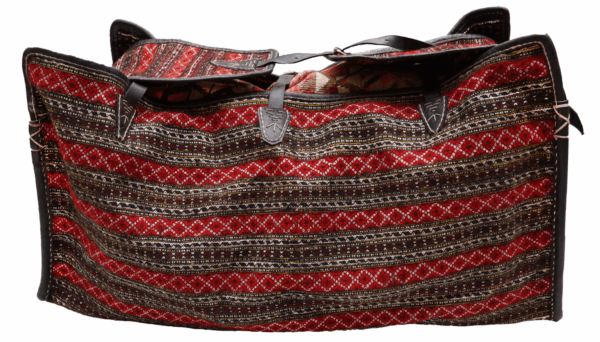 Qashqai mafrash or suitcase from Iran. 46x112x46 cms - Image 6