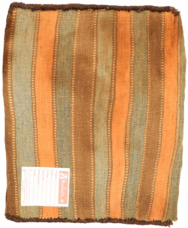 Antique Qashqai chanteh or bag from Iran. 45x55 cms - Image 5