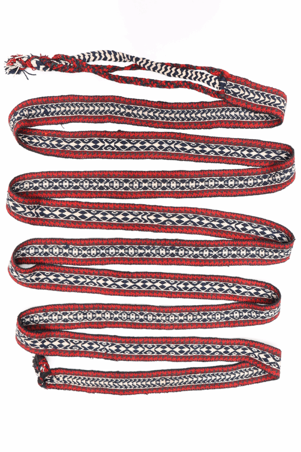 Semi-antique Bakhtiari malband from Iran. 820x8 cms