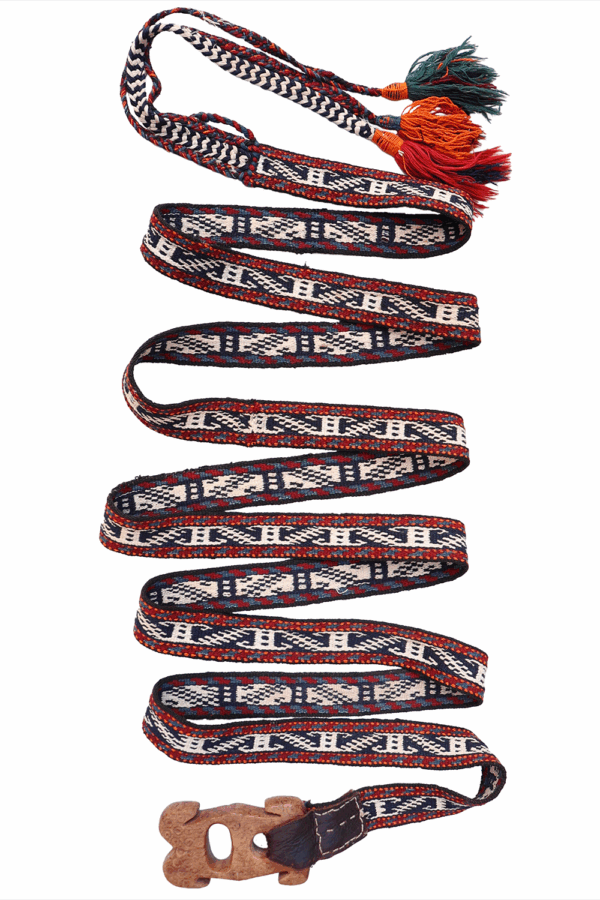 Banda o malband Qashqai antigua, Irán. 500x6 cms